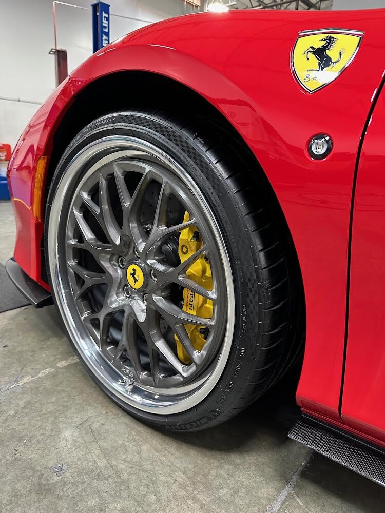 HRE Wheels for Ferrari F8 Spider/Stradale