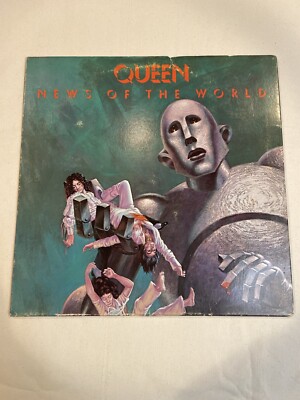 Queen - News Of The World LP Vinyl 1976 1st Pressing Elektra 6E-112 W/ Gatefold