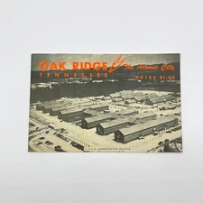 Vintage Ephemera Oak Ridge The Atomic City 1945 Advertising / Souvenir Booklet