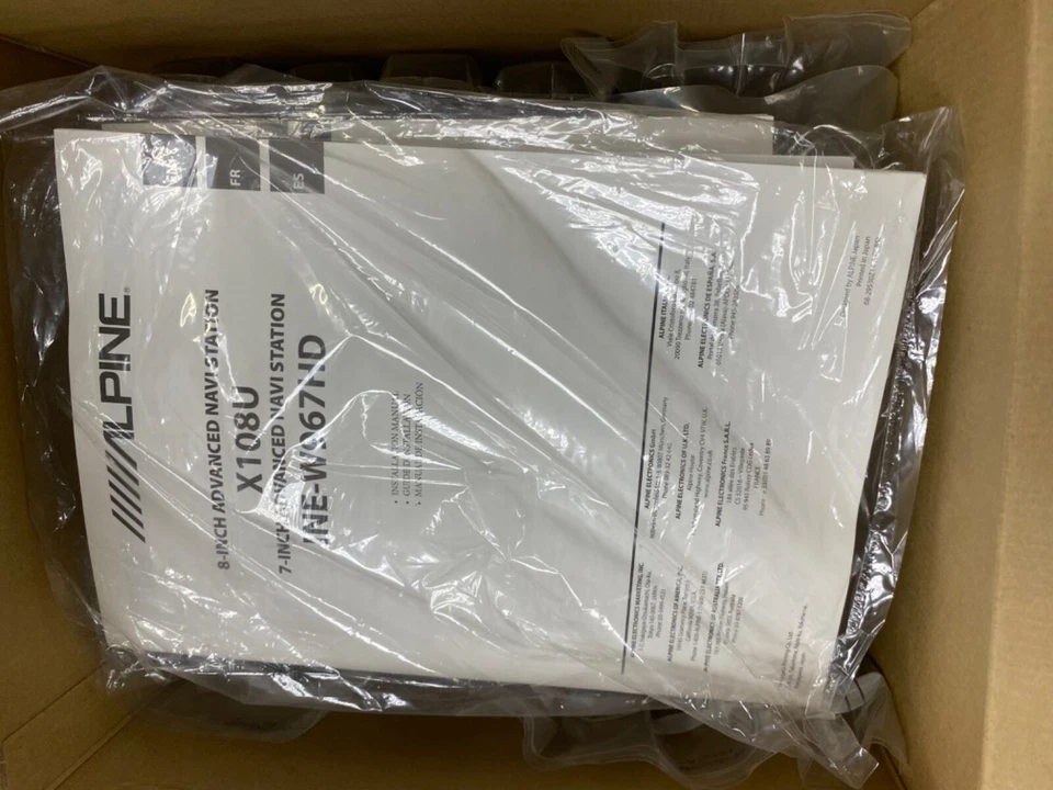 NEW Alpine INE-W967HD 7" Car Stereo with Navigation HDMI eq 4V eq bluetooth aux - Image 2 of 4