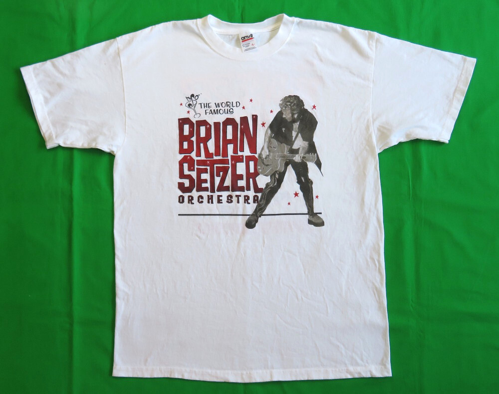 Brian Setzer Japan Tour 1993 Tシャツ Brian Setzer Japan Tour 1993 Tシャツ タレントグッズ