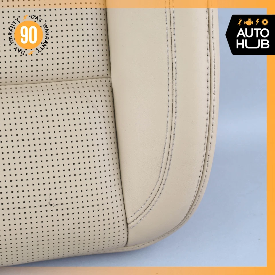 07-11 Mercedes W164 ML63 AMG Front Right Lower Bottom Seat Cushion Beige OEM - Image 4 of 4