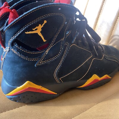 Jordan 7 Citrus 2006 Men's Size 8 Nike Air Jordan VII Retro Black