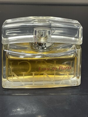 Love In Paris By Nina Ricci 1.7oz 50ML hard to find old style bottle