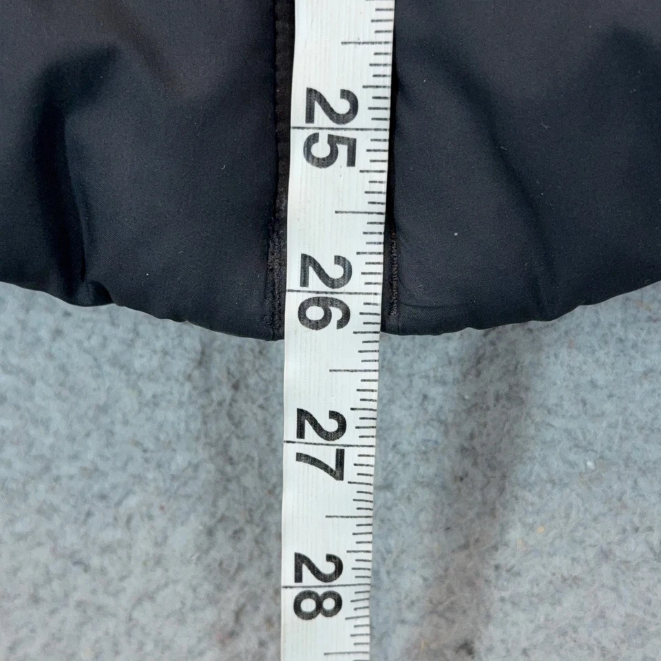 Columbia Puffer Jacket Girls XL 18/20 Black Hooded Faux Fur Trim Winter Coat - Image 4 of 4