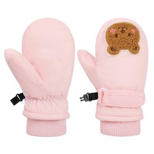 Toddler Gloves Waterproof Toddler Winter Mittens for Kids Snow Gloves Warm Ba...