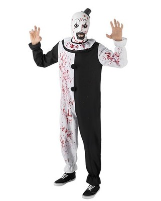 Blut bespritztes TERRIFIER - Art The Clown Kostüm