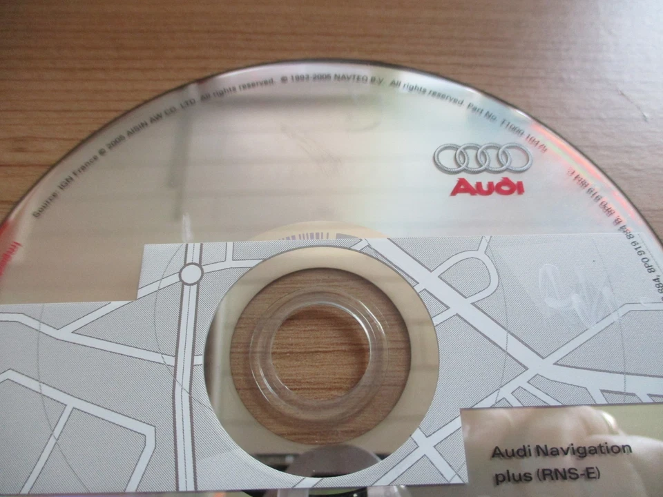 Navi Navigation DVD Karte Europe Deutschland 2006 AUDI A3 8P A4 B7 8P0919884K - Bild 2 von 4