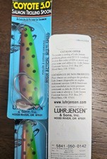 FREE SHIPPING. COY5.0-3. Luhr Jensen Coyote 5.0 Trolling Spoon Wtmln. USA Mfg
