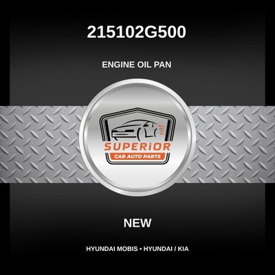 Hyundai Mobis 2006-2020 Hyundai Tucson Engine Oil Pan 215102G500