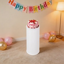 PVC Cylinder Stand Wedding/Party Cake Stand 30 30 75cm Pedestal Display Stand