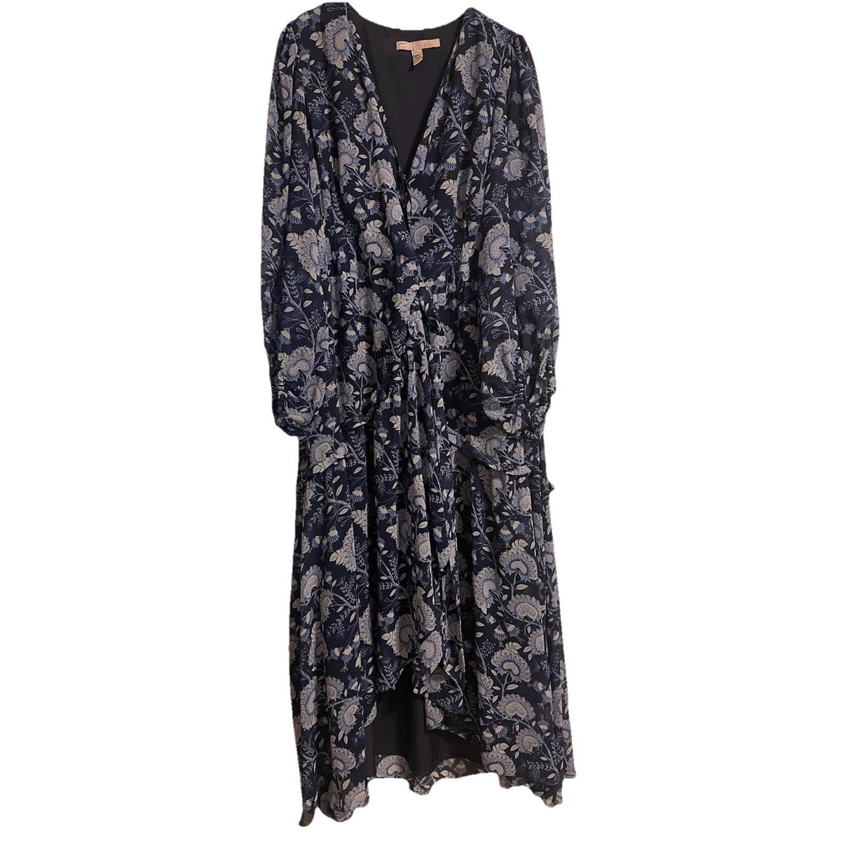 anthropologie blue heart dress Duchess Mable 100% Silk Dupioni - Light Blue