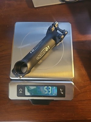 ELEVEN81 BIKE STEM Aluminum Blk 120mm / 31.8mm +/- 6° / 1 1/8''