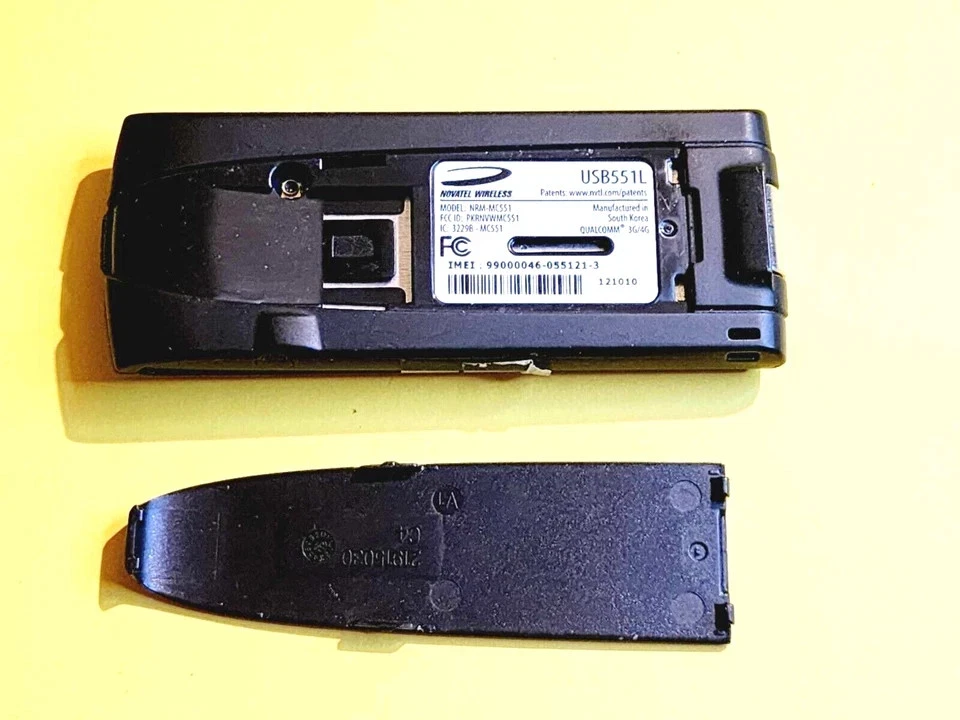 VERIZON NOVATEL NRM-MC551 USB551L QUALCOMM 3G 4G LTE USB MODEM HIGH SPEED DATA - Image 3 of 4