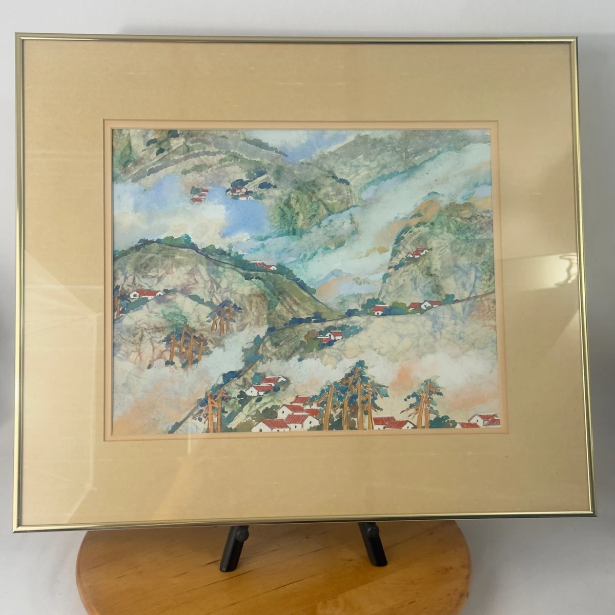 多色当代古董中国画作、画卷| eBay