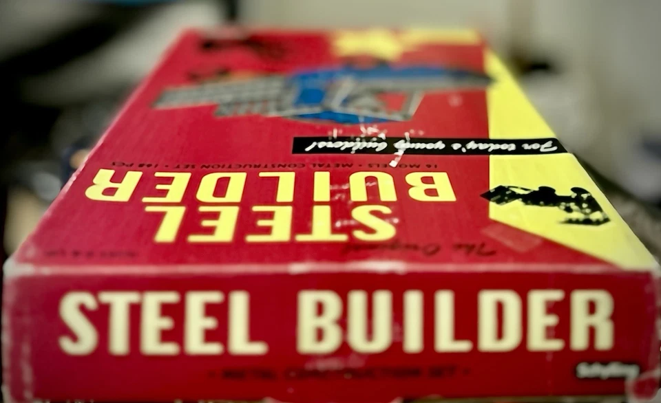 Schylling Steel Erector Builder Construction Set 16 Models 100% Complete + Box - Image 2 of 3