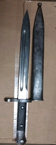 Turkish Mauser Rifle Bayonet with Scabbard