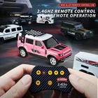 1/64 Mini RC Remote Control Car Alloy Racing Vehicle Kids Toy 60 Min Runtime