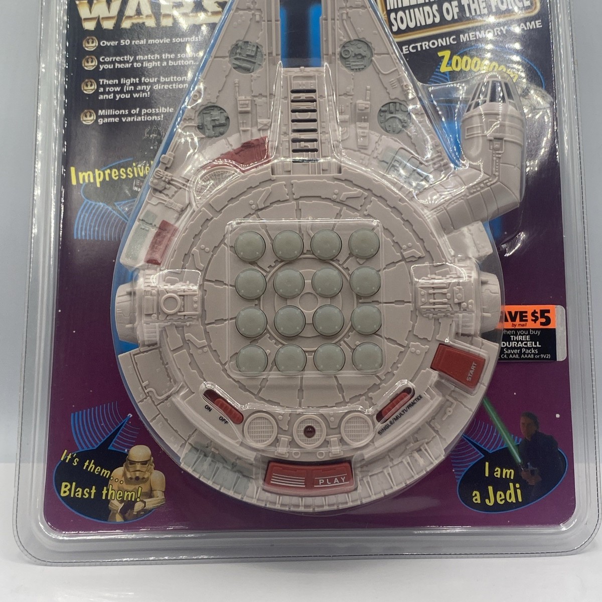 1997 Star Wars Millenium Falcon Sounds of The Force Electronic