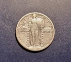 VF 1918-D Standing Liberty Quarter