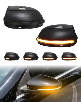 Dynamic LED Turn Signal Light Mirror For VW Passat B7 CC Scirocco Jetta MK6 EOS