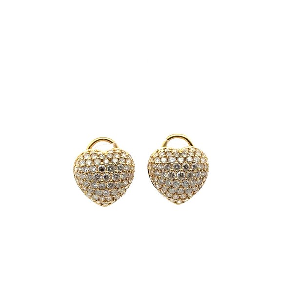 DIAMANT OHRSCHMUCK IN 750 GELBGOLD