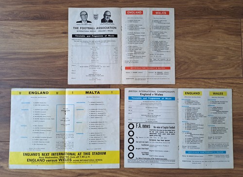 Job Lot of 14 Football Club Home Game Programmes 60s 70s Arsenal England Everton - Picture 3 of 13