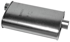 Walker Soundfx 18442 Direct Fit Exhaust Muffler 2.25 Inlet Id 2.25 Outlet Id