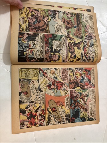 Super-Dooper Comics #7 May 1946 Sam Glanzman Art Hitler Appearance Harvey Public - Picture 11 of 24