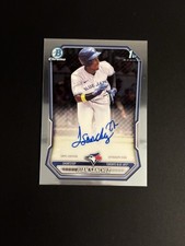 Juan Sanchez Bowman Chrome 2026 Blue Auto