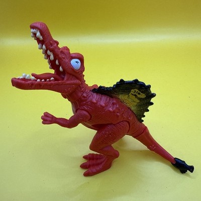 Zuru Smashers Dino Island Surprise Mini RED Spinosaurus 4  Tall Dinosaur Toy