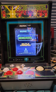 Arcade 1up 7475 Centipede Mini Arcade 4 In 1 Missile Command bad track ball