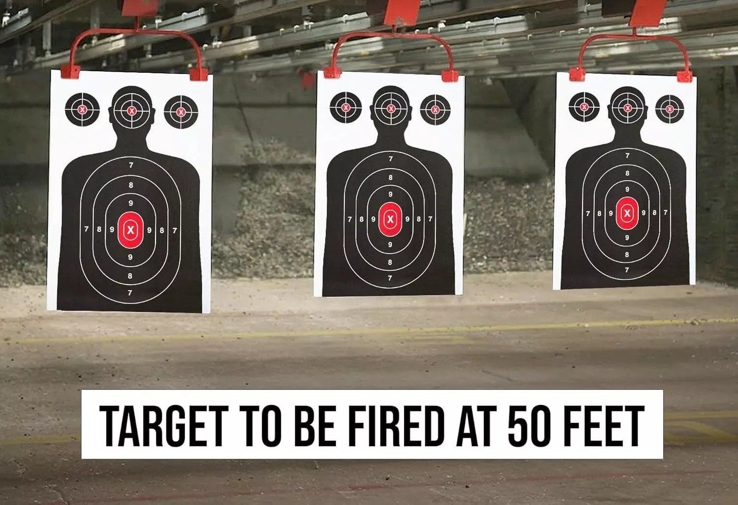 15 Pack Paper Shooting Target for Gun Range, Target Practice - Large Size 14 X