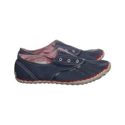 Sorel, Canvas Sneaker, Größe: 42 2/3, Leder, Blau/Rot, Damen #EkJ - Bild 1 von 4