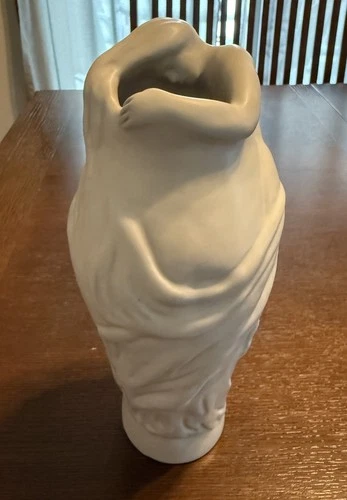 VAN BRIGGLE Pottery - LORELEI Ivory Vase - Matte Glaze Finish