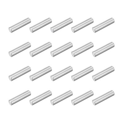 60Pcs M2.5x10mm 304 Stainless Steel Dowel Pin, Cylindrical Shelf Support Peg Pin