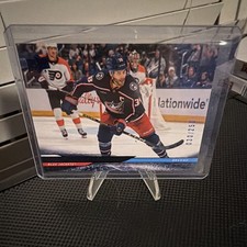 Upper Deck 2024-25 Series 1 Boone Jenner Deluxe #55 Columbus Blue Jackets /250