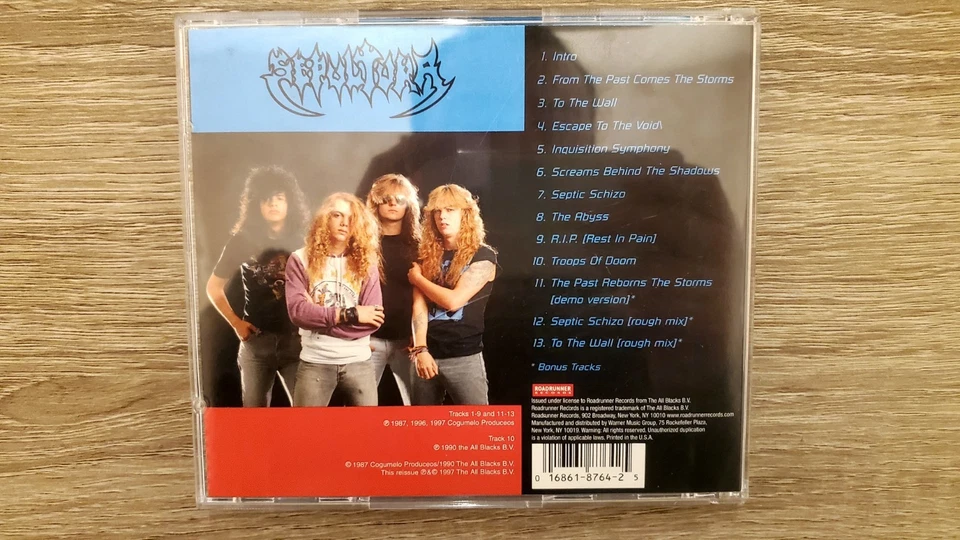 Sepultura - Schizophrenia- Audio CD - Roadrunner - 1987 - Image 4 of 4