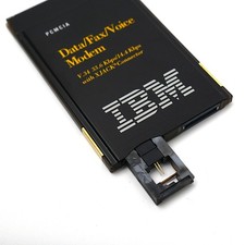 IBM 12J2785 NOS PCMCIA Data Fax Voice Modem 33.6K V.34 XJACK Vintage Laptop