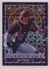 2021 Panini Chronicles Overdrive Purple Velocity Prizm Joey Bart #4 1rb3