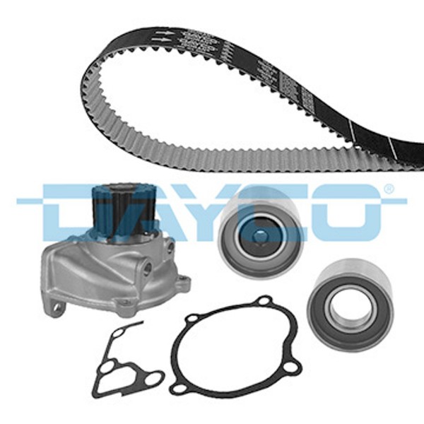 Wasserpumpe + Zahnriemensatz KTBWP5370 FüR GG GY Mazda Hatchback Station Wagon-image