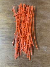 Lot of 32 TOMY Aurora AFX Slot Car Orange GUARD RAILS