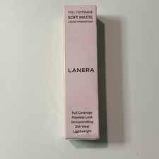 Lanera L1 Ivory Soft Matte Liquid Full Coverage Foundation 1oz Sealed EXP 02/28