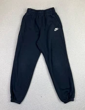 Nike Pants Boys Large Black Club Fleece Athletic Joggers Sweatpants FD2933-010