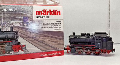 märklin HO Dampflokomotive Baureihe 89.0 start up Epoche 3 digital Originalverp