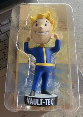 Fallout Gaming Heads Fallout Vault Boy 111 Bobblehead Series #1 Strength 
