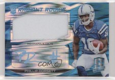 2015 Panini Spectra Neon Blue Prizm 4/25 Phillip Dorsett #RRMS-PD Patch Auto 1u6