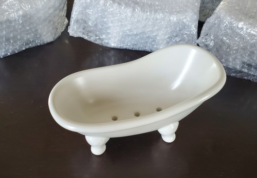 Set Of 4 Bath Tub Soap Dishes