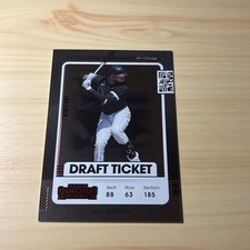 2021 Panini Contenders Draft Ticket Red /99 Luis Robert #70