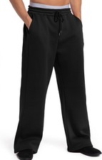 Men's Baggy Sweatpants Wide Leg Lounge Pants with Pockets Casual Athletic Wear